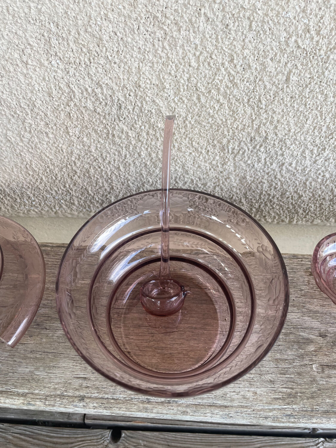 ENGRAVED CRYSTAL PUNCH SERVICE