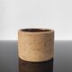 Cup, pot in raw pyrite stoneware and glaze