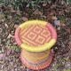 Ethnic rattan stool
