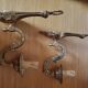 Bronze sconces