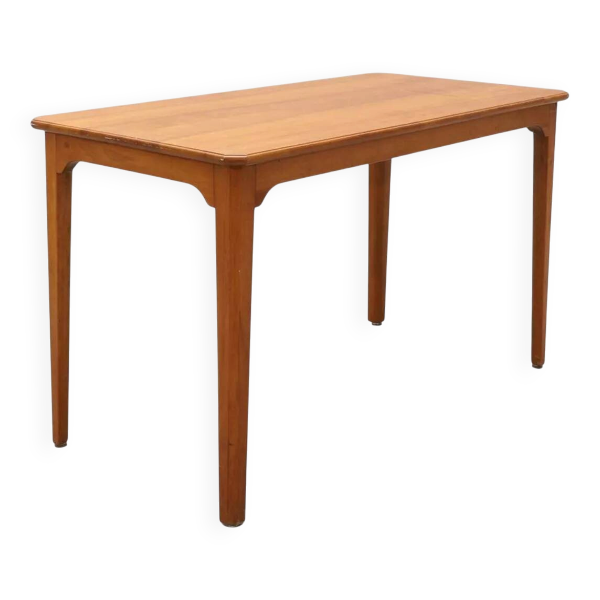 Vintage Scandinavian coffee table in walnut by Carl Malmsten - Sweden - 1960s