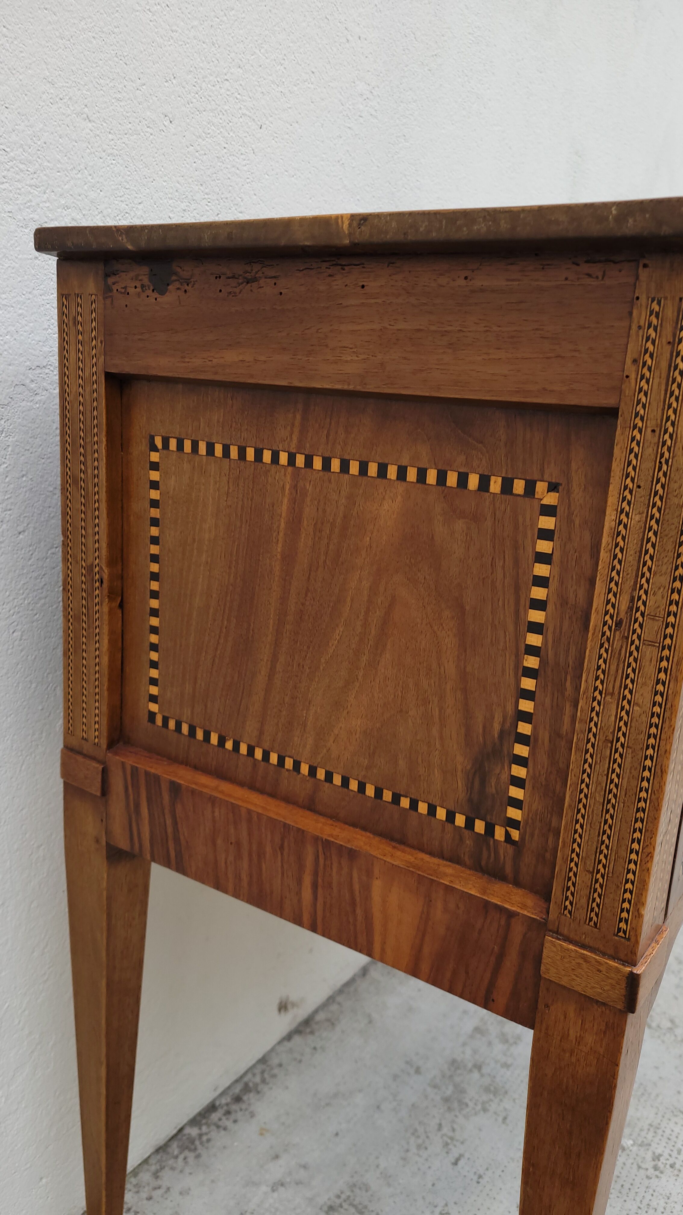 Chest of drawers period louis xvi stamped