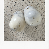 Marble salt and pepper shaker