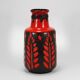Large Ceramic Art Vase "Fat Lava" by Scheurich, West Germany, 1970s