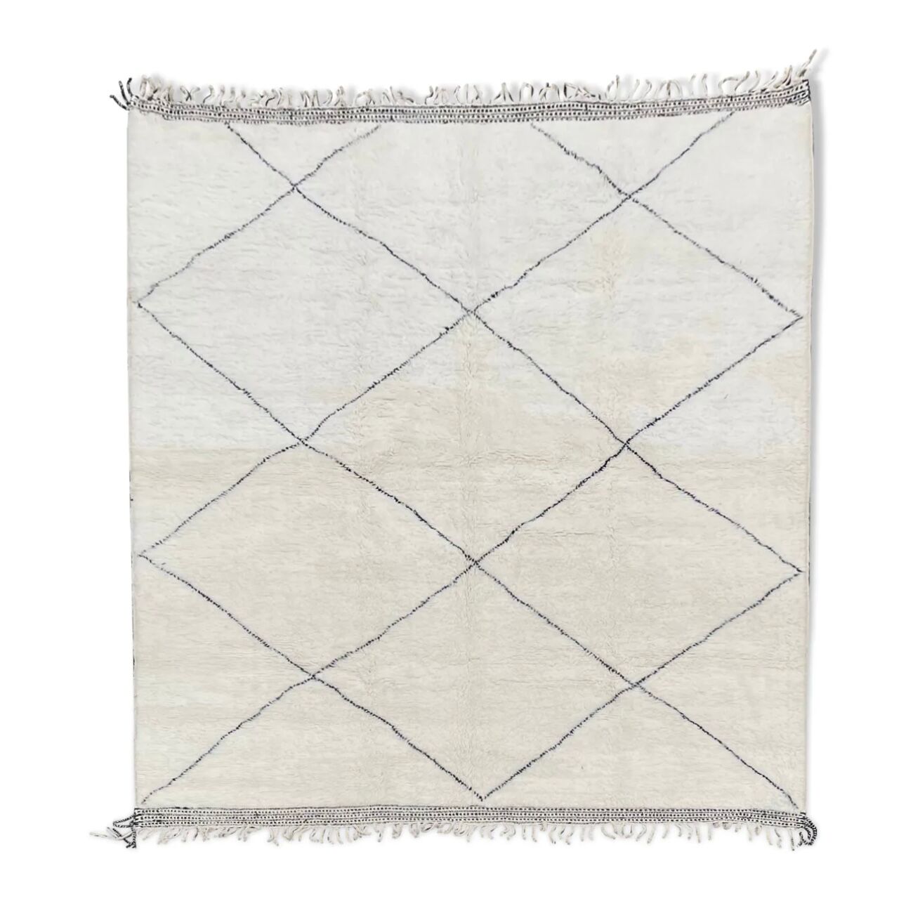 Moroccan Berber carpet Beni Ouarain modern 270×350 cm
