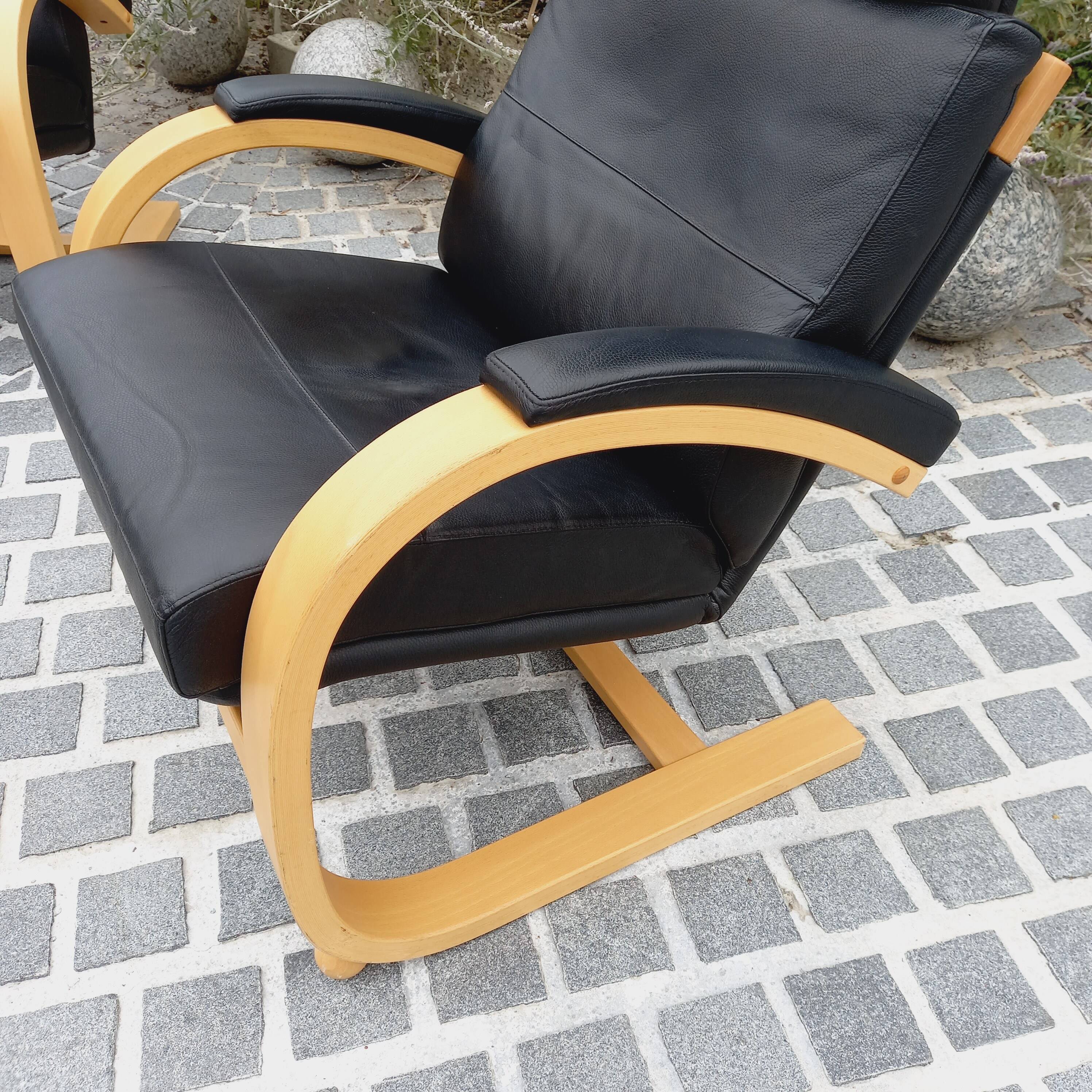 Fauteuil scandinave NELO années 70