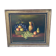 Oil on canvas: still life with fruit