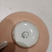 Tasse anciennes vintage en porcelaine de Limoges