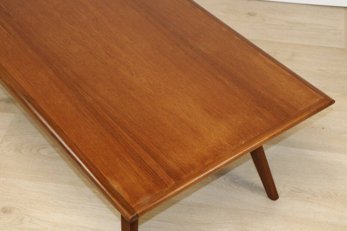 Scandinavian teak coffee table, 1960