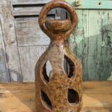 Sandstone lantern candle holder