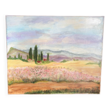 Landscape painting canvas