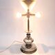 lampe ancienne en métal vintage design 1950 1970