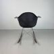 Fauteuil à bascule RAR Eames Herman Miller des années 1950 en noir