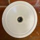 Antique Kitchen Pendant Light White Lacquered Metal 70s Vintage