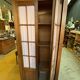Ancienne Armoire parisienne vitrée en bois