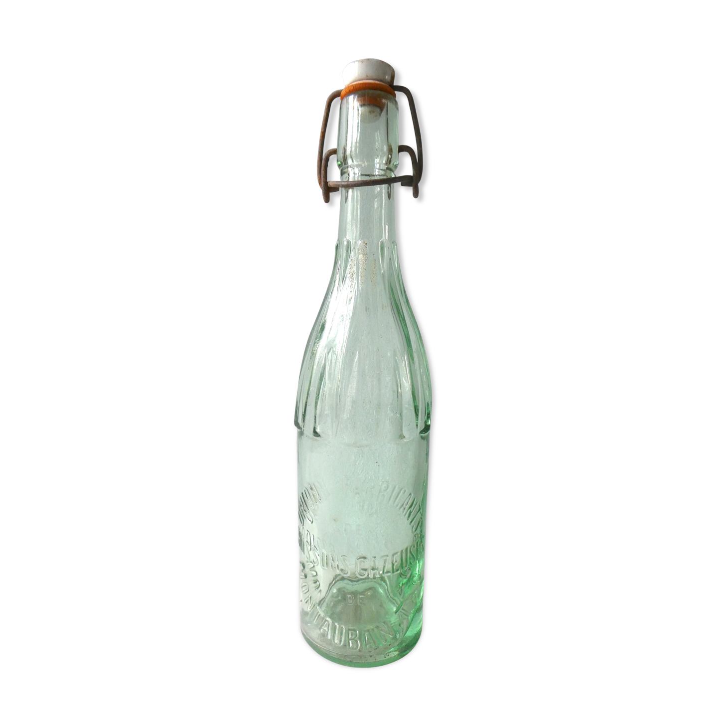 Montauban soft drink bottle from the years 60
