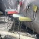 4 chaises en formica