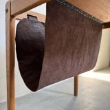 Vintage magazine side table