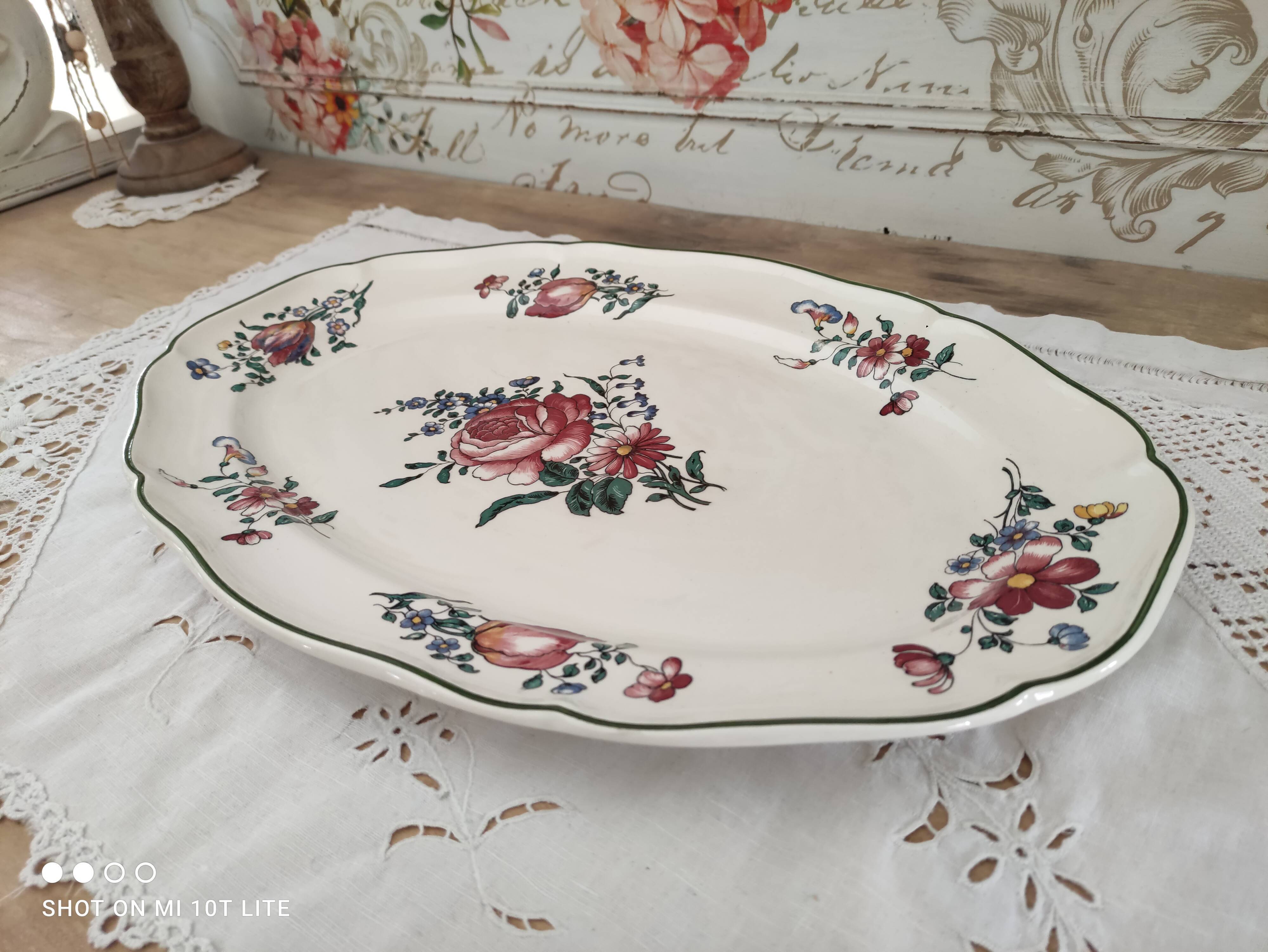 Oval flat Villeroy & Boch model Mettlach