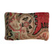 Vintage turkish rug cushion cover, 30 x 50 cm