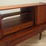 Teak highboard, Danish design, 1960s, production: Denmark