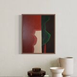 Contemporary abstract terra-cotta “sinuosity”