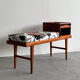 Scandinavian Mid Century Gossip Bench
