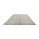 Handmade carpet in natural fiber of knitted palm leaf
