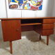 Vintage desk from the 60s light oak