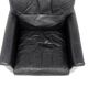Fauteuil scandinave en cuir, Suède, 1960