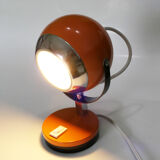 Table lamp eyeball space age 1970's