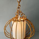 Rattan suspension from the 60s