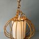 Rattan suspension from the 60s