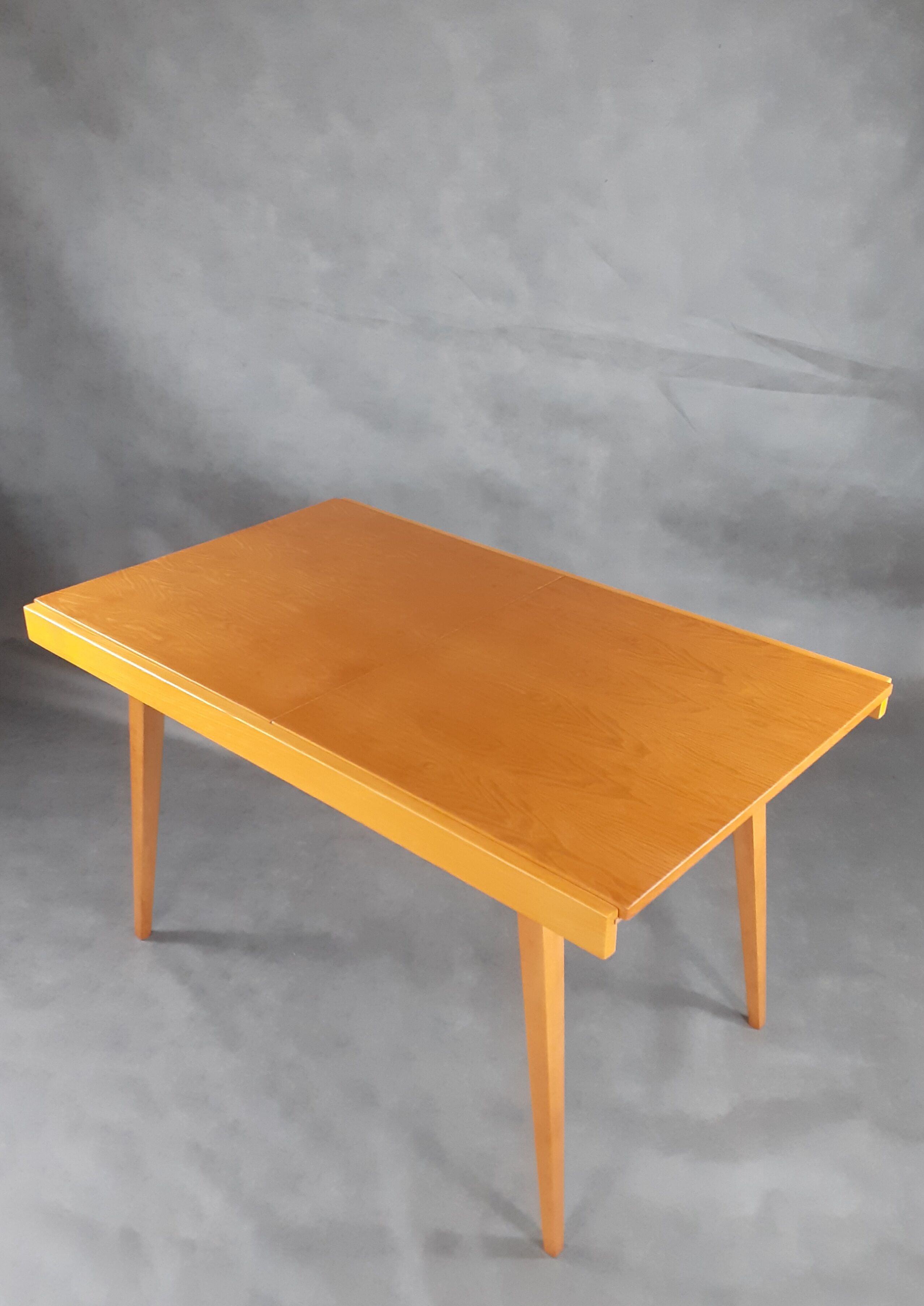 Extension Table in Ash František Jiràk by Tatra vintage Czech 1960s