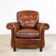 Vintage sheep leather armchair Heijingen