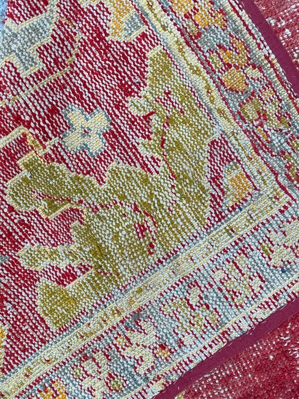 Turkish Smyrne Oushak carpet 236x466 cm