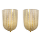 Pair of Sconces by Barovier & Toso, Murano, Italy, 1970s