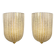 Pair of Sconces by Barovier & Toso, Murano, Italy, 1970s