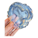 Ashtray, "Sabino" pocket emptier in opalescent glass - Noisy le Sec - 1920