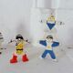 Vintage circus with wooden subjects