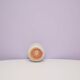 Vintage striped white geometric west germany vase scheurich