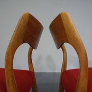 Set of Danish Oak Dining Chairs, 1960s