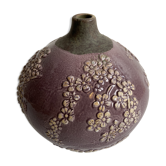 Soliflore in purple terracotta