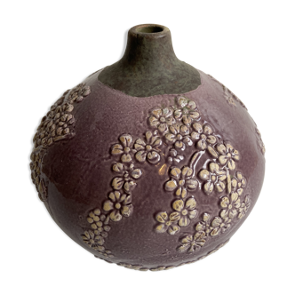 Soliflore in purple terracotta