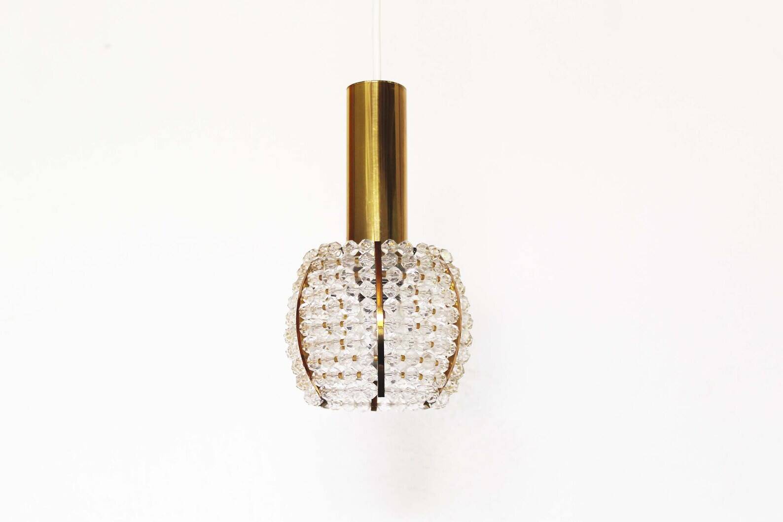 Petit Vintage pendant chandelier by Emil Stejnar for Rupert Nikoll