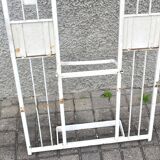 DESIGN vintage wall coat rack in metal and POP enamelled ceramic