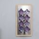 Sculptural Poliarte Murano glass wall sconces 1970s, set of 2
