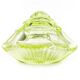 Art Deco bonbonniere, uranium crystal, Poland, 1930s