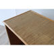 Bureau vintage Dal Vera en bambou et osier 1970
