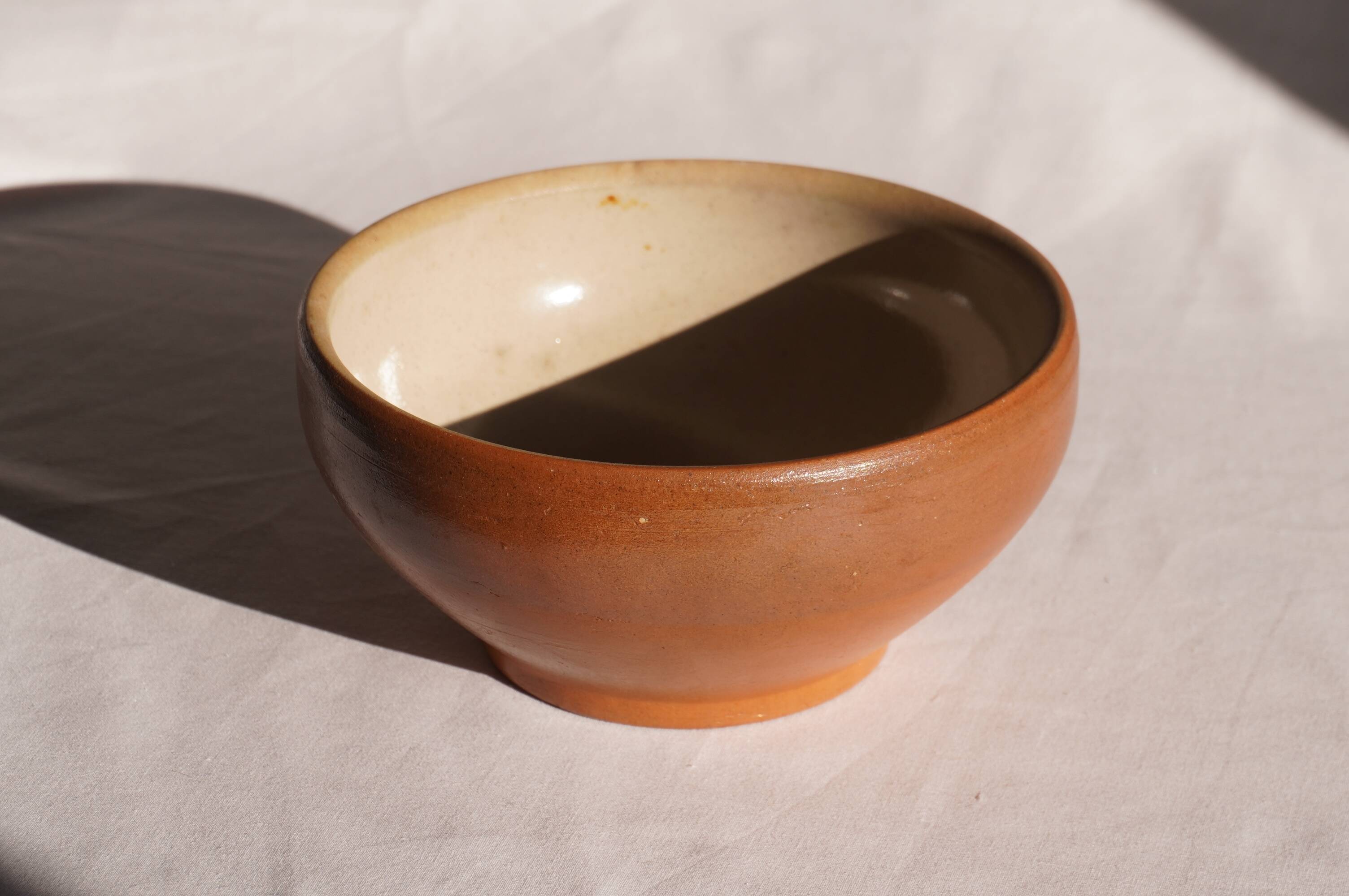 Small stoneware bowl
